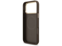 Capa Guess 4G Strass Logo MagSafe para iPhone 17 Pro Max - Marrom Capa Guess 4G Strass Logo MagSafe para iPhone 17 Pro Max - Marrom