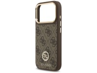 Guess 4G Strass Logo MagSafe case for iPhone 17 Pro - brown Guess 4G Strass Logo MagSafe case for iPhone 17 Pro - brown