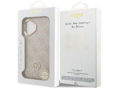 Guess 4G Strass Logo MagSafe Case for iPhone 17 - Pink Guess 4G Strass Logo MagSafe Case for iPhone 17 - Pink
