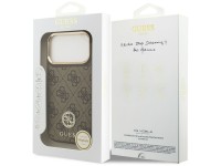 Guess 4G Strass Logo MagSafe case for iPhone 17 Pro - brown Guess 4G Strass Logo MagSafe case for iPhone 17 Pro - brown