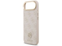 Funda Guess 4G Strass Logo MagSafe para iPhone Air - Rosa
