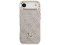 Funda Guess 4G Strass Logo MagSafe para iPhone Air - Rosa