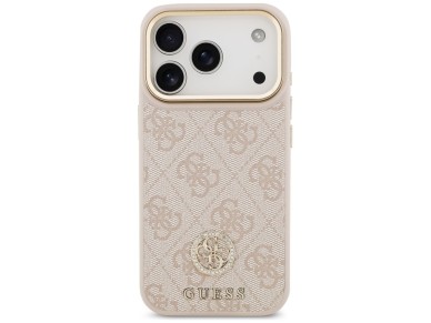 Guess 4G Strass Logo MagSafe Case for iPhone 17 Pro - Pink Guess 4G Strass Logo MagSafe Case for iPhone 17 Pro - Pink