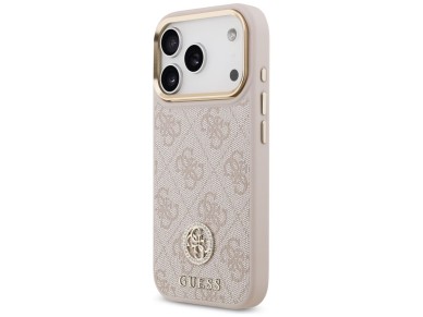 Guess 4G Strass Logo MagSafe Case for iPhone 17 Pro - Pink Guess 4G Strass Logo MagSafe Case for iPhone 17 Pro - Pink