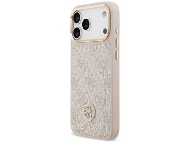 Guess 4G Strass Logo MagSafe Case for iPhone 17 Pro Max - Pink Guess 4G Strass Logo MagSafe Case for iPhone 17 Pro Max - Pink
