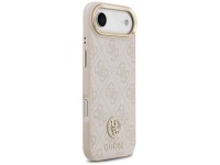 Funda Guess 4G Strass Logo MagSafe para iPhone Air - Rosa