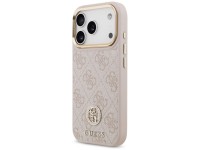 Funda Guess 4G Strass Logo MagSafe para iPhone 17 Pro - Rosa Funda Guess 4G Strass Logo MagSafe para iPhone 17 Pro - Rosa