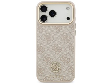 Guess 4G Strass Logo MagSafe Case for iPhone 17 Pro Max - Pink Guess 4G Strass Logo MagSafe Case for iPhone 17 Pro Max - Pink