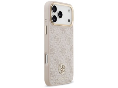 Guess 4G Strass Logo MagSafe Case for iPhone 17 Pro Max - Pink Guess 4G Strass Logo MagSafe Case for iPhone 17 Pro Max - Pink