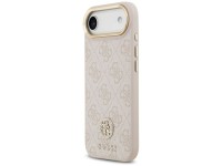 Funda Guess 4G Strass Logo MagSafe para iPhone Air - Rosa