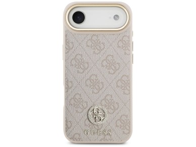 Guess 4G Strass Logo & Big Strap Metal Buttons MagSafe Case for iPhone Air - Pink Guess 4G Strass Logo & Big Strap Metal Buttons MagSafe Case for iPhone Air - Pink