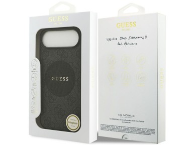 Funda Guess 4G Circle Classic Logo MagSafe para iPhone Air - negra Funda Guess 4G Circle Classic Logo MagSafe para iPhone Air - negra