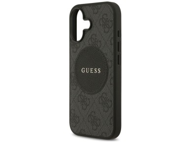 Guess 4G Circle Classic Logo MagSafe case for iPhone 17 - black Guess 4G Circle Classic Logo MagSafe case for iPhone 17 - black