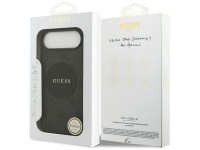 Capa Guess 4G Circle Classic Logo MagSafe para iPhone Air - preta Capa Guess 4G Circle Classic Logo MagSafe para iPhone Air - preta