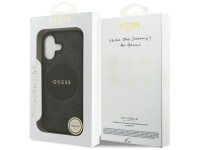 Capa MagSafe Guess 4G Circle Classic Logo para iPhone 17 - preta Capa MagSafe Guess 4G Circle Classic Logo para iPhone 17 - preta