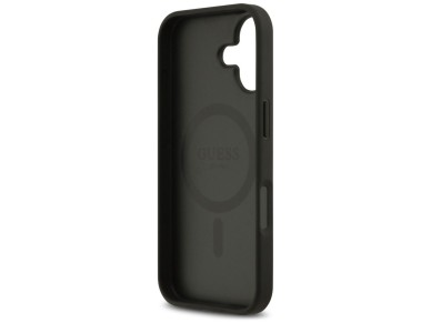 Guess 4G Circle Classic Logo MagSafe case for iPhone 17 - black Guess 4G Circle Classic Logo MagSafe case for iPhone 17 - black