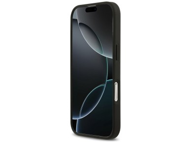 Guess 4G Circle Classic Logo MagSafe case for iPhone 17 - black Guess 4G Circle Classic Logo MagSafe case for iPhone 17 - black