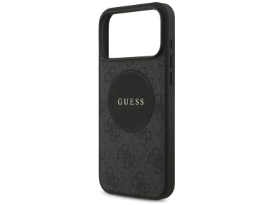 Guess 4G Circle Classic Logo MagSafe case for iPhone 17 Pro Max - black Guess 4G Circle Classic Logo MagSafe case for iPhone 17 Pro Max - black