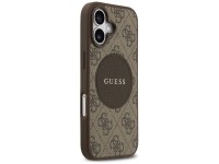 Capa Guess 4G Circle Classic Logo MagSafe para iPhone 17 - marrom Capa Guess 4G Circle Classic Logo MagSafe para iPhone 17 - marrom