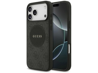 Guess 4G Circle Classic Logo MagSafe case for iPhone 17 Pro Max - black Guess 4G Circle Classic Logo MagSafe case for iPhone 17 Pro Max - black