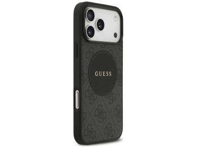 Guess 4G Circle Classic Logo MagSafe case for iPhone 17 Pro Max - black Guess 4G Circle Classic Logo MagSafe case for iPhone 17 Pro Max - black