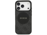 Guess 4G Circle Classic Logo MagSafe case for iPhone 17 Pro - black Guess 4G Circle Classic Logo MagSafe case for iPhone 17 Pro - black