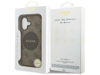 Capa Guess 4G Circle Classic Logo MagSafe para iPhone 17 - marrom Capa Guess 4G Circle Classic Logo MagSafe para iPhone 17 - marrom