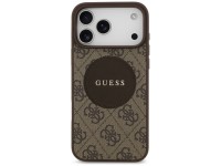 Funda Guess 4G Circle Classic Logo MagSafe para iPhone 17 Pro Max - marrón Funda Guess 4G Circle Classic Logo MagSafe para iPhone 17 Pro Max - marrón
