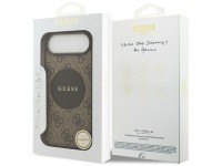 Funda Guess 4G Circle Classic Logo MagSafe para iPhone Air - marrón Funda Guess 4G Circle Classic Logo MagSafe para iPhone Air - marrón