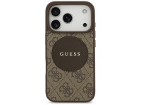 Capa Guess 4G Circle Classic Logo MagSafe para iPhone 17 Pro - marrom Capa Guess 4G Circle Classic Logo MagSafe para iPhone 17 Pro - marrom
