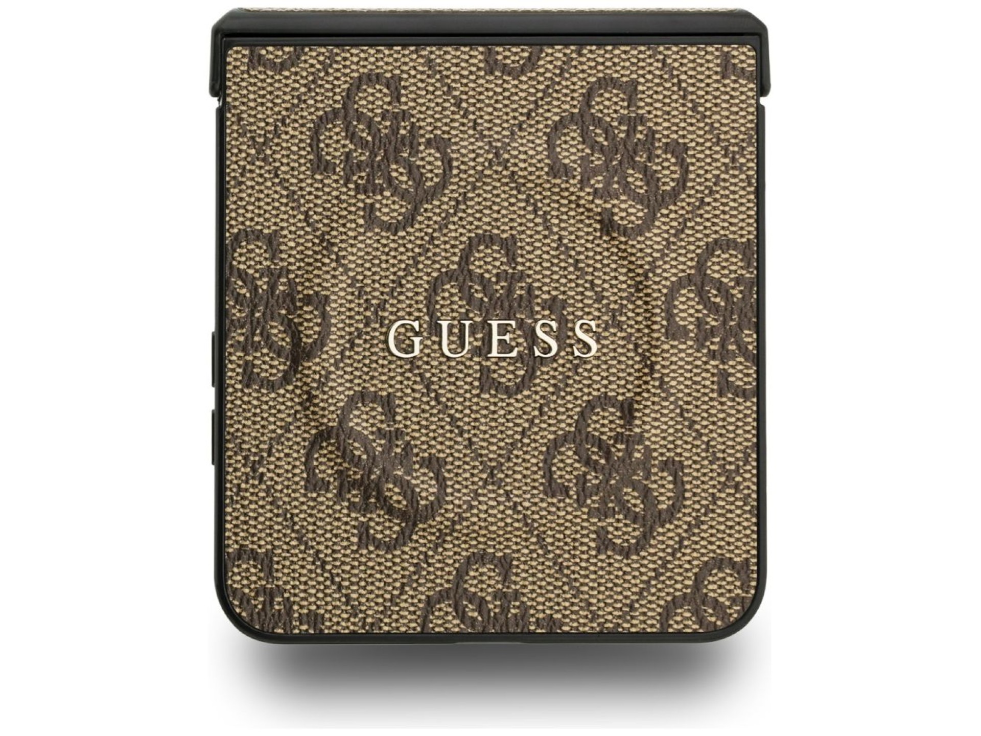 Capa Guess 4G Classic MagSafe para Samsung Galaxy Z Flip 7 - Marrom