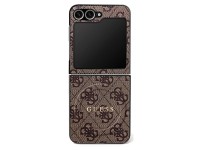 Capa Guess 4G Classic MagSafe para Samsung Galaxy Z Flip 7 - Marrom Capa Guess 4G Classic MagSafe para Samsung Galaxy Z Flip 7 - Marrom
