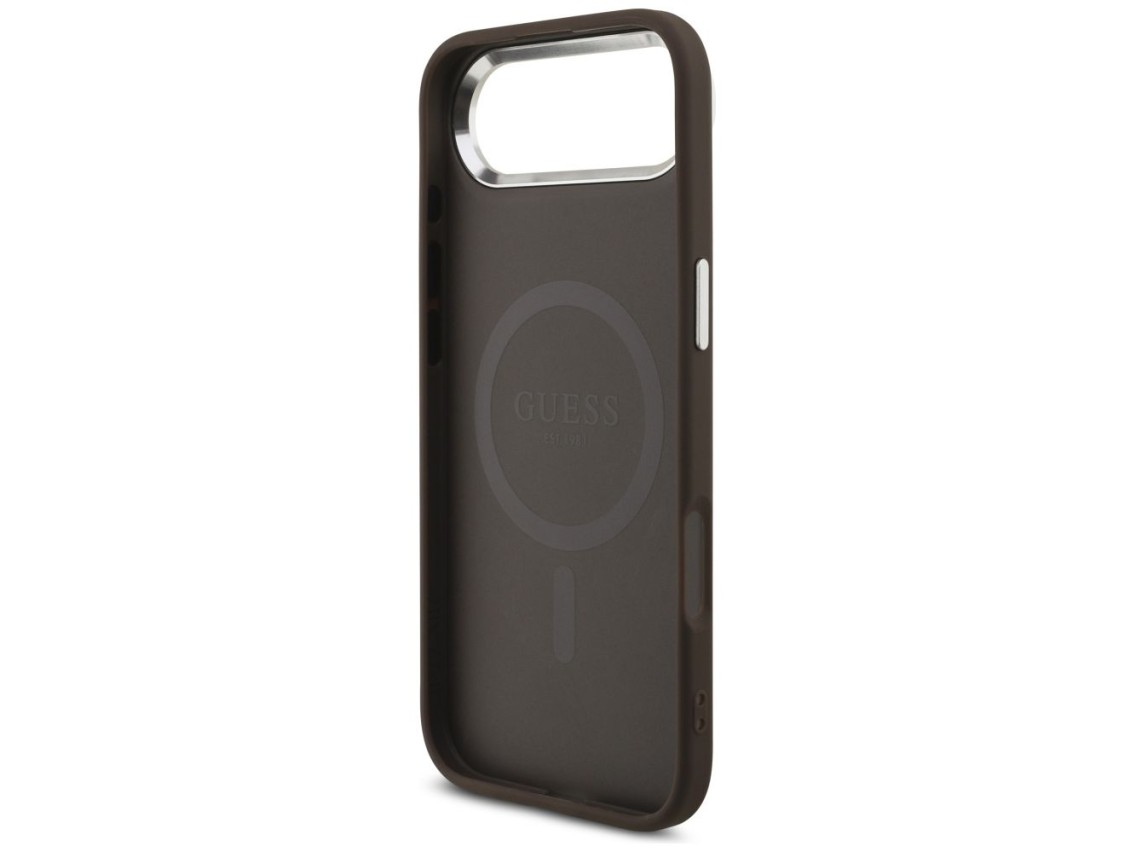 Capa Guess 4G Classic Logo MagSafe para iPhone Air - Marrom