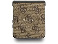 Capa Guess 4G Classic MagSafe para Samsung Galaxy Z Flip 7 - Marrom Capa Guess 4G Classic MagSafe para Samsung Galaxy Z Flip 7 - Marrom