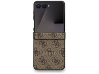 Capa Guess 4G Classic MagSafe para Samsung Galaxy Z Flip 7 - Marrom Capa Guess 4G Classic MagSafe para Samsung Galaxy Z Flip 7 - Marrom