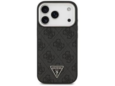 Guess 4G Triangle Logo MagSafe case for iPhone 17 Pro - black Guess 4G Triangle Logo MagSafe case for iPhone 17 Pro - black