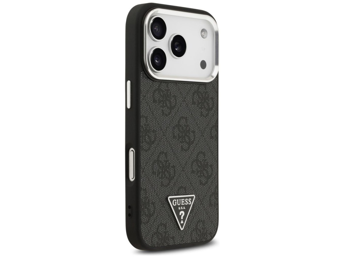 Guess 4G Triangle Logo MagSafe case for iPhone 17 Pro - black