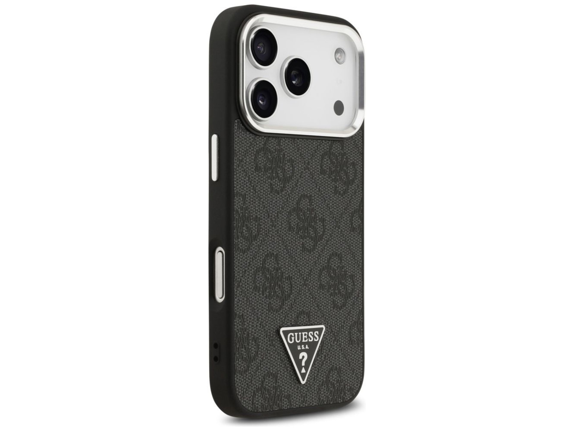 Guess 4G Triangle Logo MagSafe case for iPhone 17 Pro - black