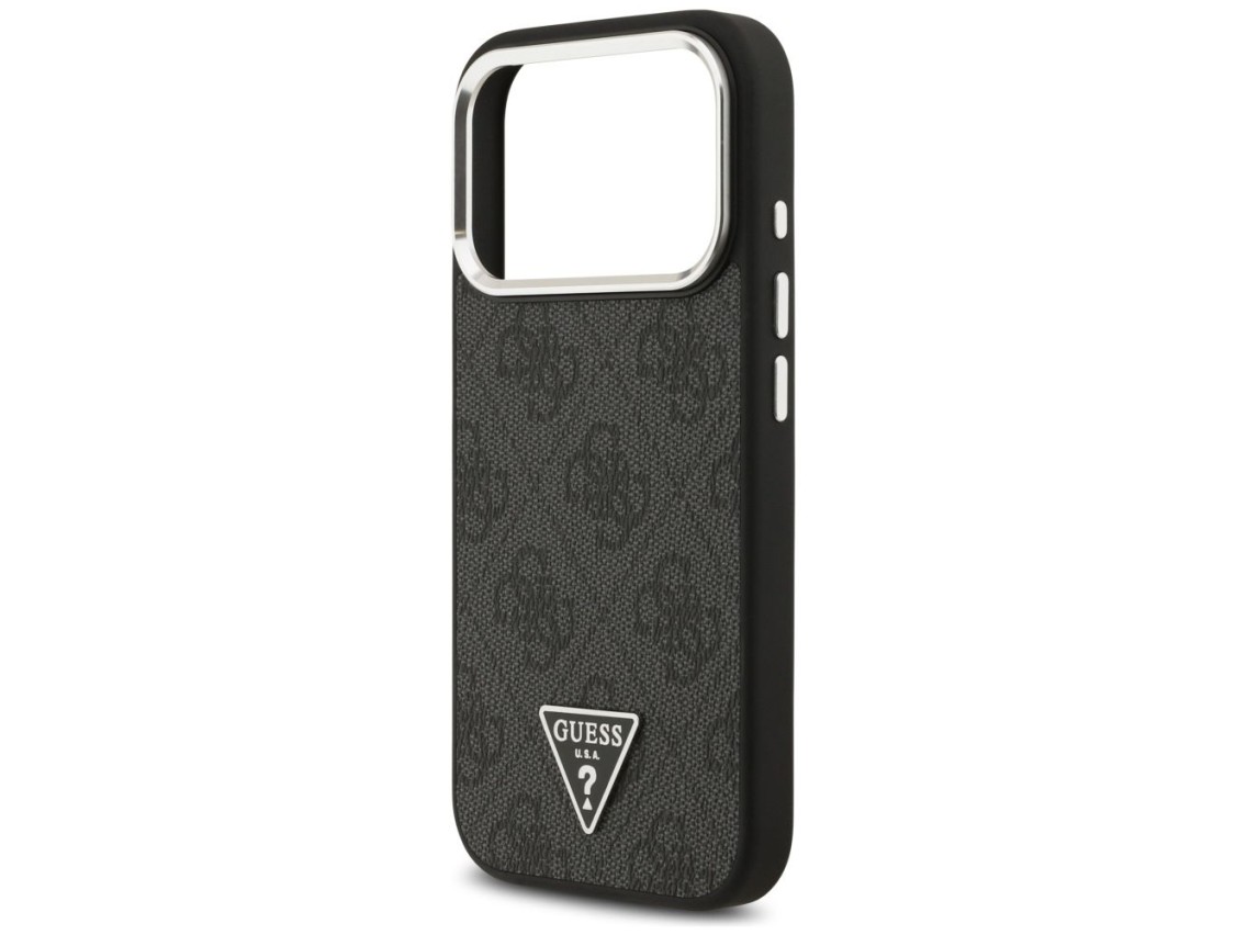 Guess 4G Triangle Logo MagSafe case for iPhone 17 Pro - black