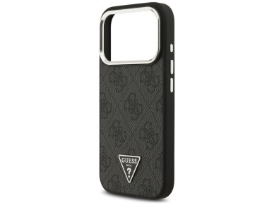 Guess 4G Triangle Logo MagSafe case for iPhone 17 Pro - black Guess 4G Triangle Logo MagSafe case for iPhone 17 Pro - black