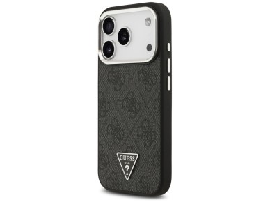 Guess 4G Triangle Logo MagSafe case for iPhone 17 Pro - black Guess 4G Triangle Logo MagSafe case for iPhone 17 Pro - black