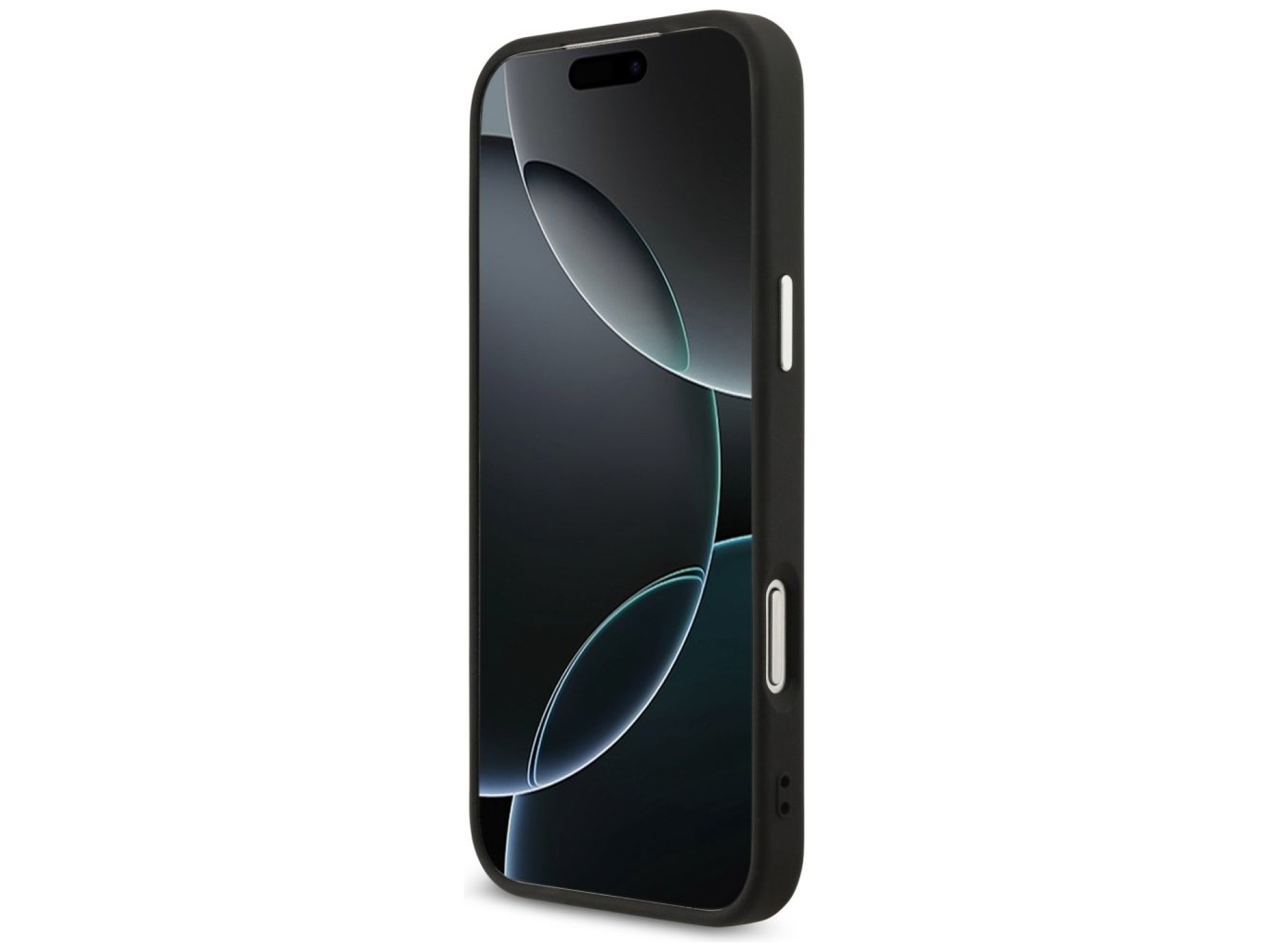 Funda Guess 4G Triangle Logo MagSafe para iPhone 17 Pro Max - negra