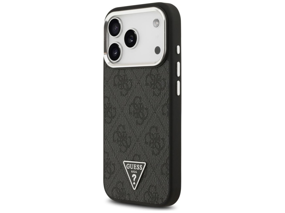 Guess 4G Triangle Logo MagSafe case for iPhone 17 Pro - black