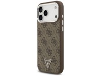 Capa Guess 4G Triangle Logo MagSafe para iPhone 17 Pro Max - marrom Capa Guess 4G Triangle Logo MagSafe para iPhone 17 Pro Max - marrom