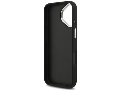 Guess Grained Big 4G Classic Logo case for iPhone 17 - black Guess Grained Big 4G Classic Logo case for iPhone 17 - black