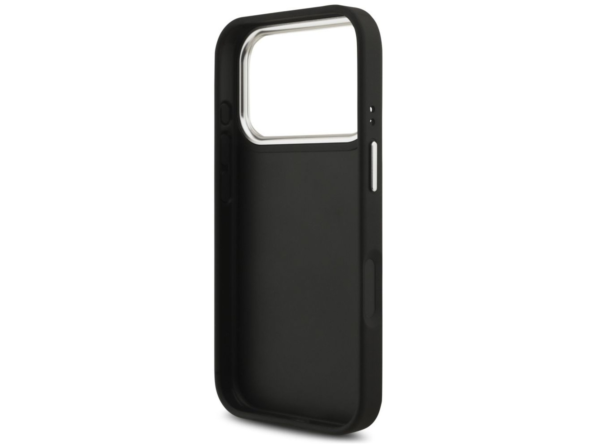 Capa Guess Granulada com Logo Clássico 4G para iPhone 17 Pro - preta