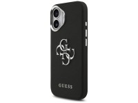 Guess Grained Big 4G Classic Logo case for iPhone 17 - black Guess Grained Big 4G Classic Logo case for iPhone 17 - black
