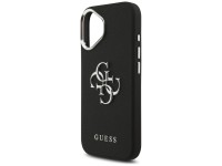 Guess Grained Big 4G Classic Logo case for iPhone 17 - black Guess Grained Big 4G Classic Logo case for iPhone 17 - black