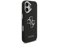 Guess Grained Big 4G Classic Logo case for iPhone 17 - black Guess Grained Big 4G Classic Logo case for iPhone 17 - black