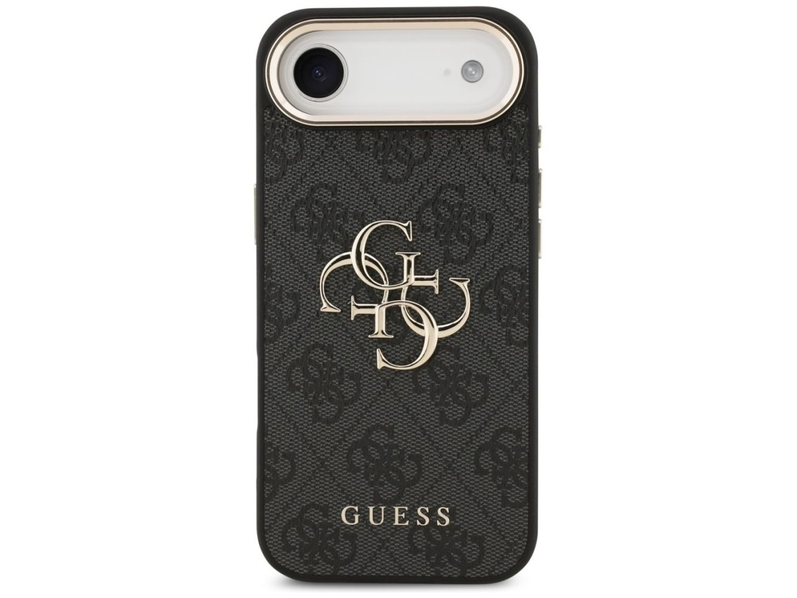Capa Guess 4G Big 4G Classic Logo para iPhone Air - Preta e Dourada